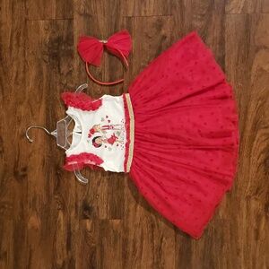 Valentine's Day Dress 2T